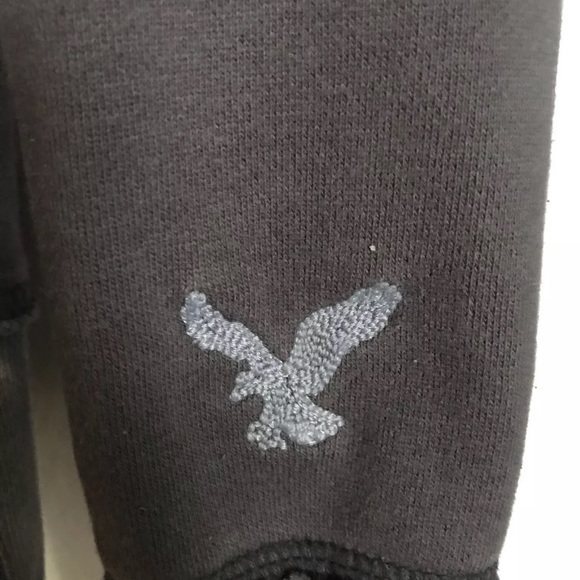 Fur lined American Eagle Hoodie - Picture 3 of 4